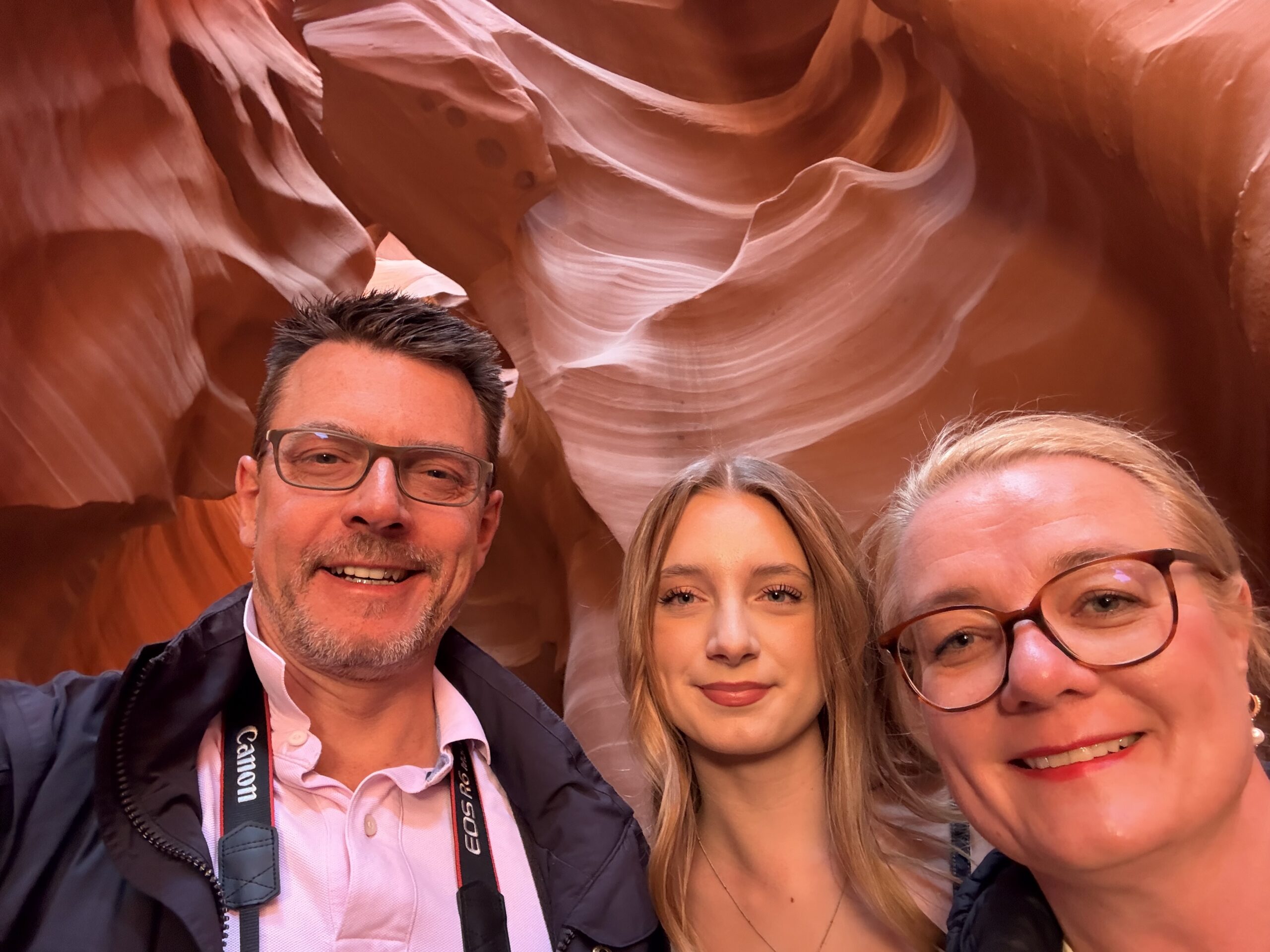 Tag 9: Antilope Canyon, Horseshoe Bend und Sonnenuntergang am Grand Canyon